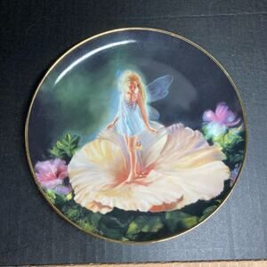 Mary Baxter St Clair 'Flower Girl' from The Enchanted Garden Numbered Plate